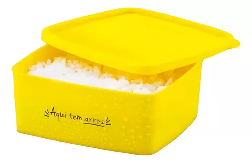 Tupperware Jeitosinho 400ml Aqui Tem Arroz