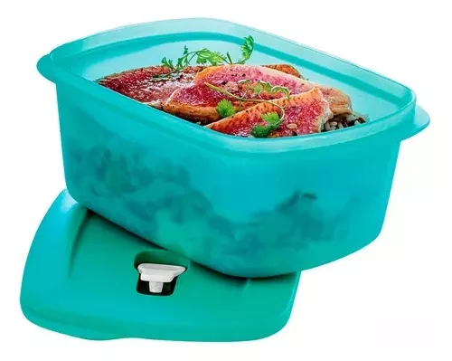 Tupperware Cristalwave Ret 2,3L Geração Il Verde Menta