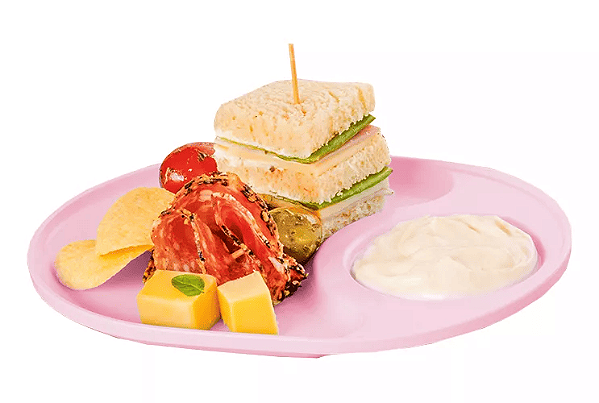 Tupperware Prato Com Apoio Sonho Rosa