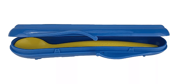 Tupperware Colher Infantil Com Estojo