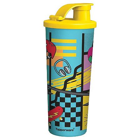 Tupperware Copo Com Bico 470ml Skate