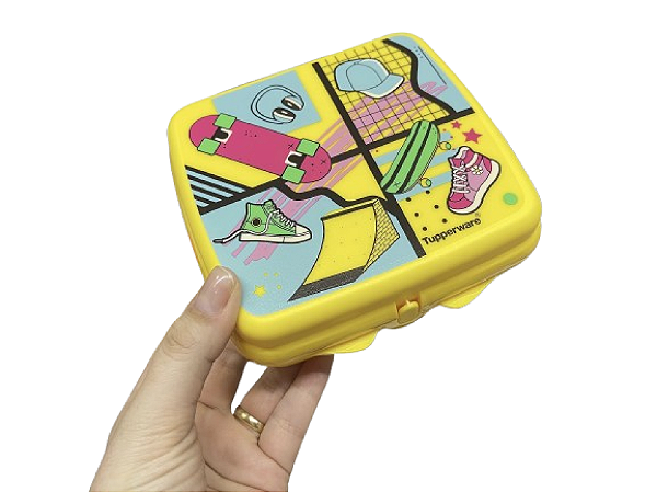 Tupperware Porta Sanduiche Skate