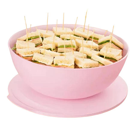 Tupperware Tigela Allegra 5L Rosa