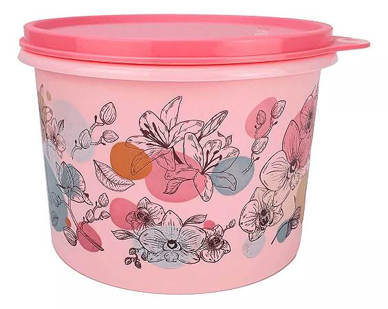 Tupperware Orquideas Redondo 500ml