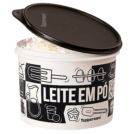 Tupperware Tupper Caixa 1,2kg Leite Em Pó Pop Box