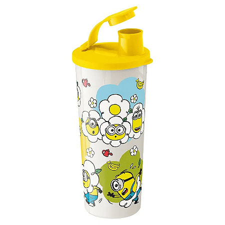 Tupperware Copo Com Bico 470ml Minions Primavera