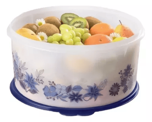 Tupperware Porta Tudo 10 L Aquarela Azul