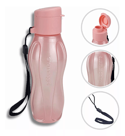 Garrafa Tupperware Eco Tupper 310ml Rose ll