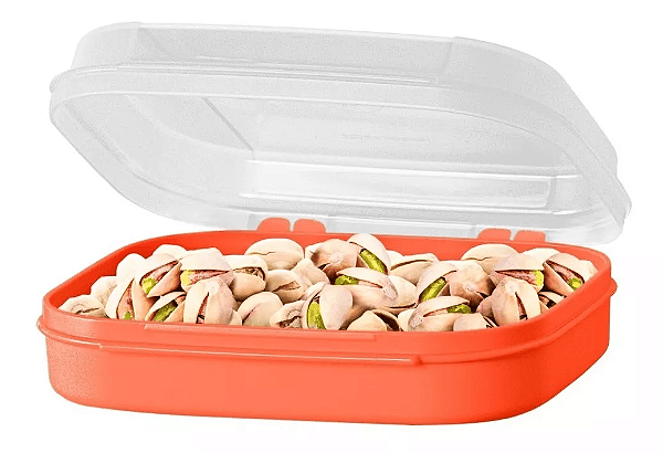 Tupperware Visual Box Mini 550ml Laranja