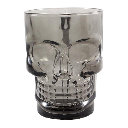 Caneca de Caveira 500ml Skull Mug Preta - Zona Criativa