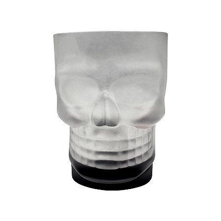 Caneca de Caveira 500ml Skull Mug Fosco com Preto - Zona Criativa