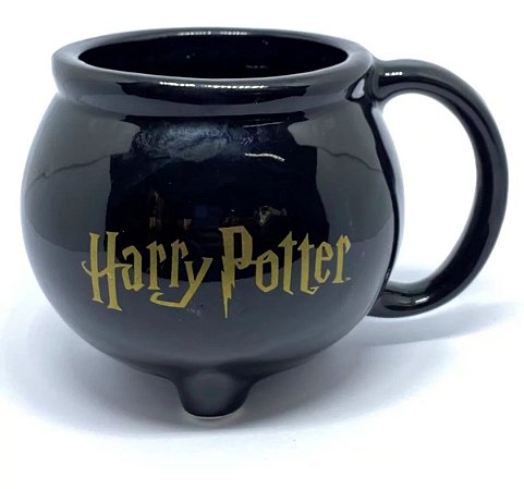 Caneca 3D Harry Potter 500ml - Caldeirão Hogwarts - Zona Criativa