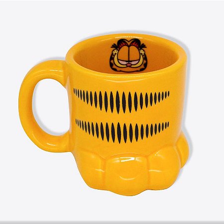 Caneca Pata do Garfield 3D 350ml - Zona Criativa