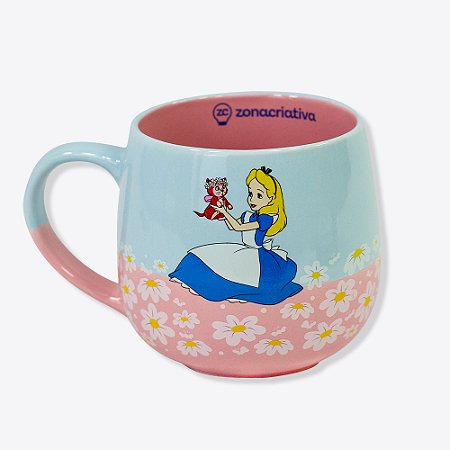 Caneca Alice no País das Maravilhas 400ml Maggie - Zona Criativa