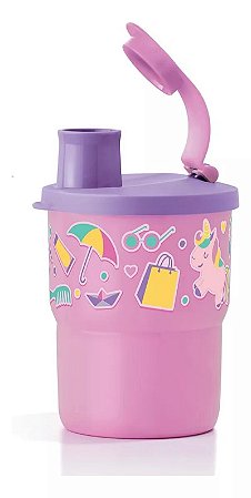 Tupperware Copo Colors Com Bico 225ml  Stickers #