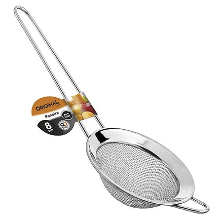 Peneira Pequena 08cm em Aço Inox - Original Line #