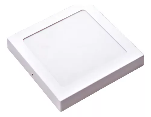 Luminária painel led led de teto 24W Avant Painel pop plástico sobrepor quadrado cor branco 110V/220V