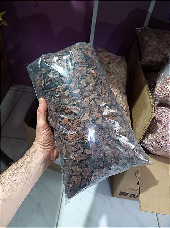 Substrato casca de pinnus e carvão para plantio