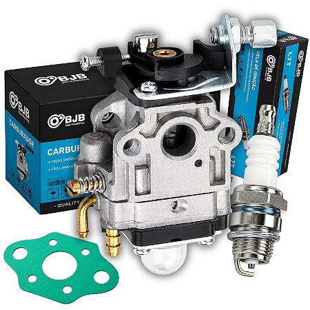 KIT CARBURADOR COMPLETO VELA ROÇADEIRA GASOLINA 26 E 33CC