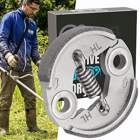 EMBREAGEM COMPLETA COM MOLA ROÇADEIRA 33 ATÉ 75CC IMPORTADAS