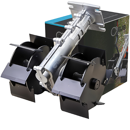 ENXADA ROTATIVA ROÇADEIRA COMPLETA PARA TUBO 28MM 9 ESTRIAS