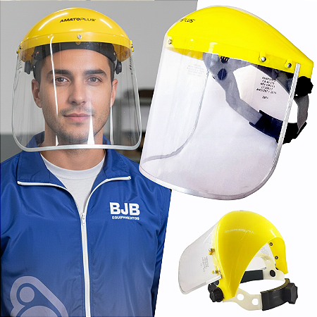 PROTETOR FACIL  ROSTO FACE PARA ROÇADEIRA  PROFISSIONAL