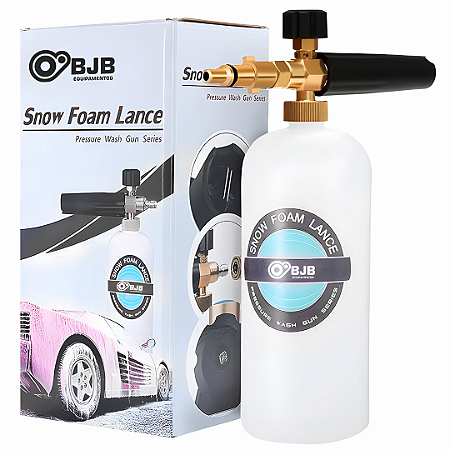 CANHÃO ESPUMA SNOW FOAM 1 LITRO LAVADORA OUSADA ELETRO 2200