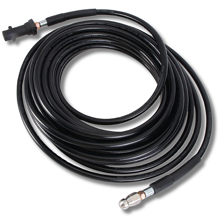 Mangueira Desentupidora 20mts Para Karcher K1 K2 K3 K5 Preto