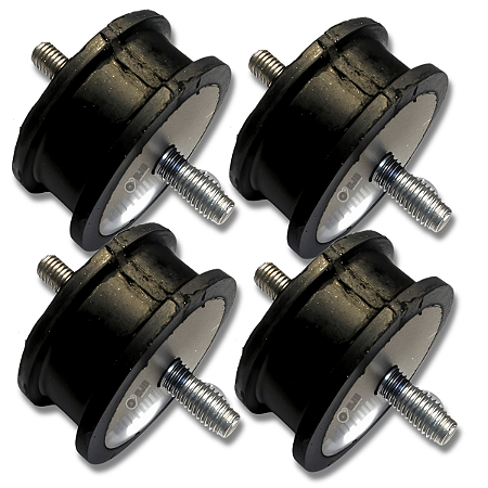 4 Coxim De Placa Vibratoria Para Weber Cf2 E Wolkan Pv1500