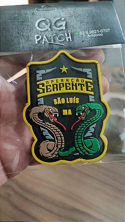 PATCH OPERAÇÃO SERPENTE 1 2022