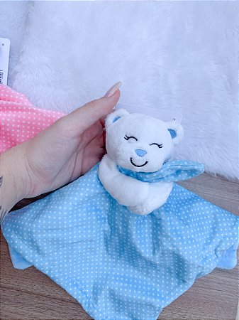 Naninha ursinho rosa ou azul