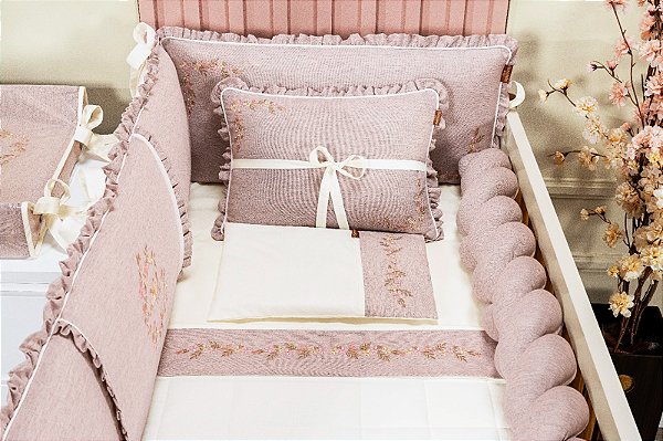 Kit berço Batistela Baby Little Bird