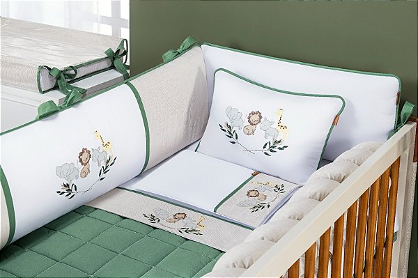 Kit berço Batistela Baby Bichos