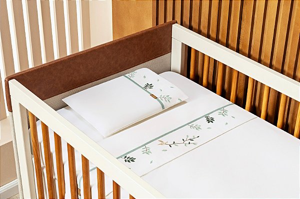 Jogo de Lençol Bordado Batistela Baby Aaron