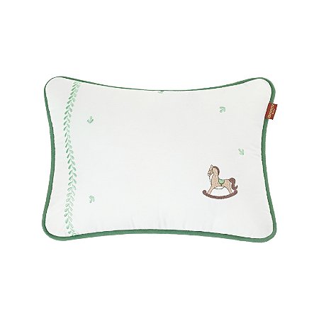 Almofada Personalizada Bordada Batistela Baby Cavalinho Cavalo