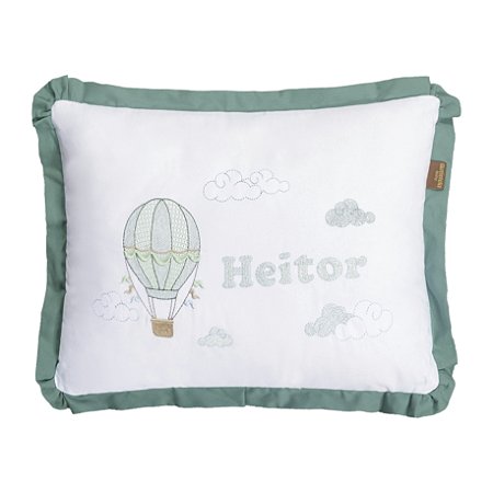 Almofada Personalizada Bordada Batistela Baby Baloon