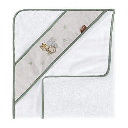 Toalha de Banho Bordada