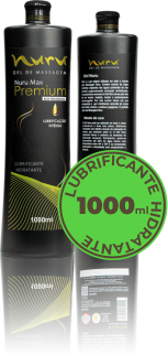 Nuru Gel para massagem sensual Premium Max 1000 ml