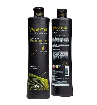 Gel para massagem sensual Nuru Premium Max 500 ml