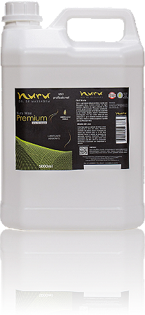 Gel para Massagem Sensual Nuru premium Max 05 litros para uso profissional