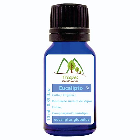 Óleo Essencial de Eucalipto Globulus - 10 ml