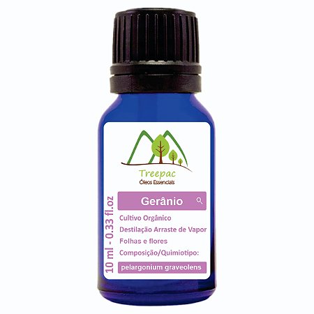Óleo Essencial de Gerânio - 10 ml