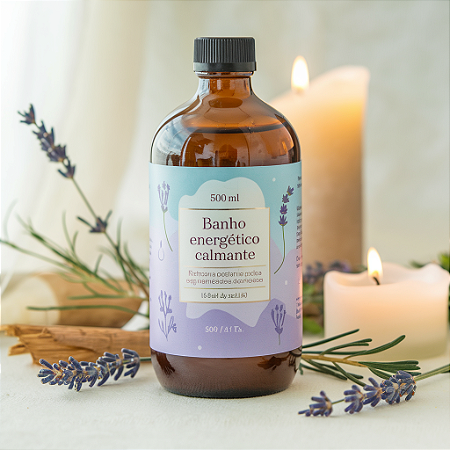 Banho Energético Calmante - 500ml