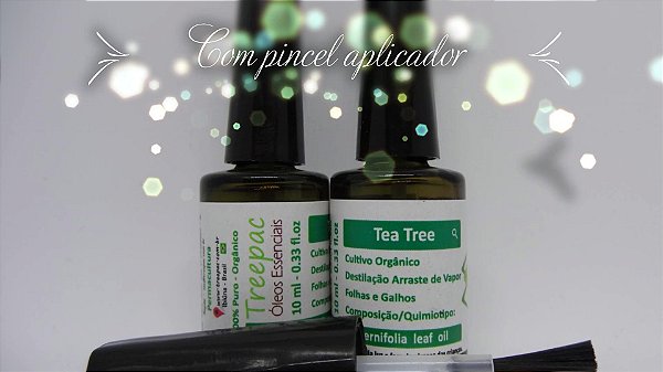 Óleo Essencial de Melaleuca - Esmalte 10 ml