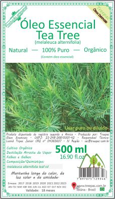 Óleo Essencial de Melaleuca - 500 ml