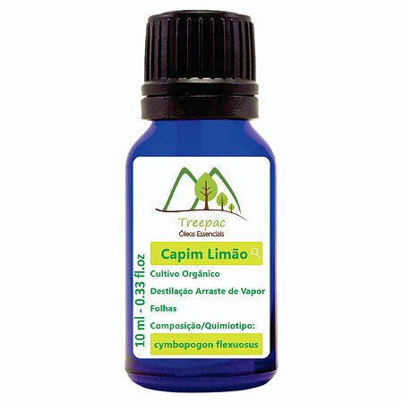 Óleo Essencial de Capim Limão - 10 ml