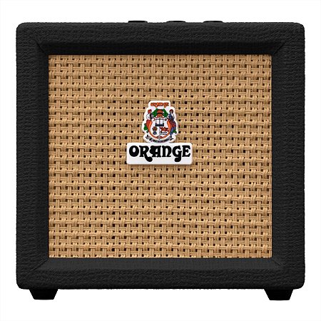 AMPLIFICADOR ORANGE DE GUITARRA CRUSH MINI PRETO BLACK