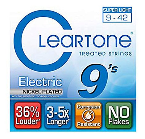 Encordoamento Cleartone Guitarra Eletrica 9 Wms 481