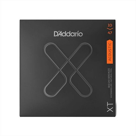 Encordoamento Daddario Violao Extended Life 10-47 Xtabr1047