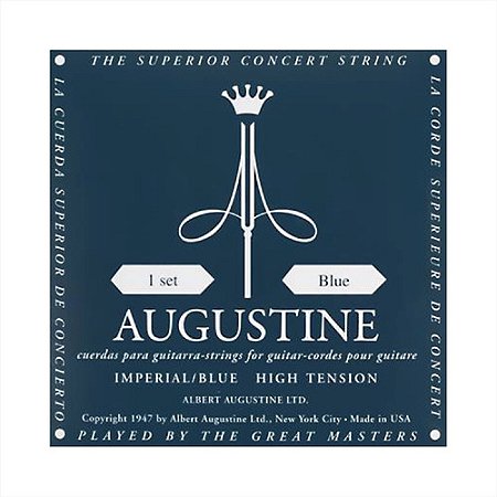 Encordoamento Violao Nylon Augustine Imperial Blue